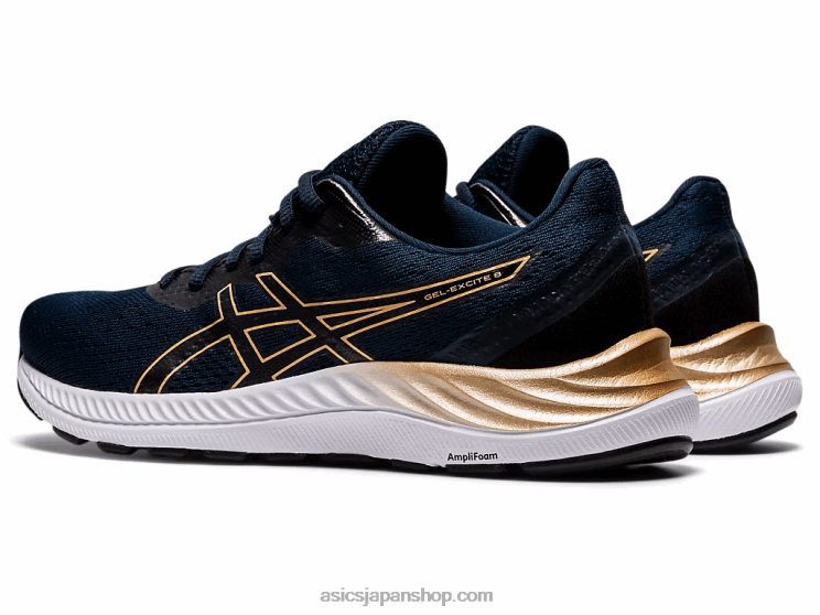 ゲルエキサイト8ワイド L20V3535Asics フレンチブルー/シャンパン