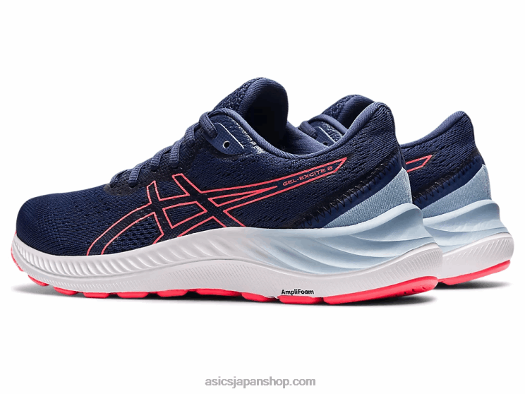 ゲルエキサイト8 L20V3599Asics サンダーブルー/ブレイジングコーラル