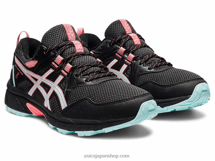 ジェルベンチャー 8 L20V3610Asics ブラック/クリアブルー