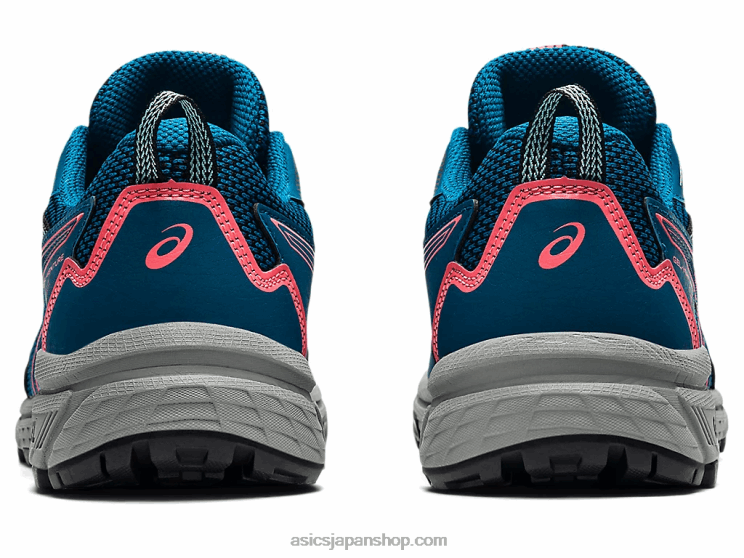 ジェルベンチャー 8 L20V3612Asics 深海ティール/ブレイジングコーラル