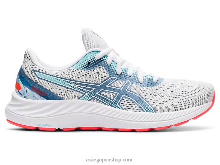 ゲルエキサイト8 L20V3745Asics 白