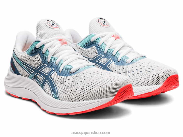 ゲルエキサイト8 L20V3745Asics 白