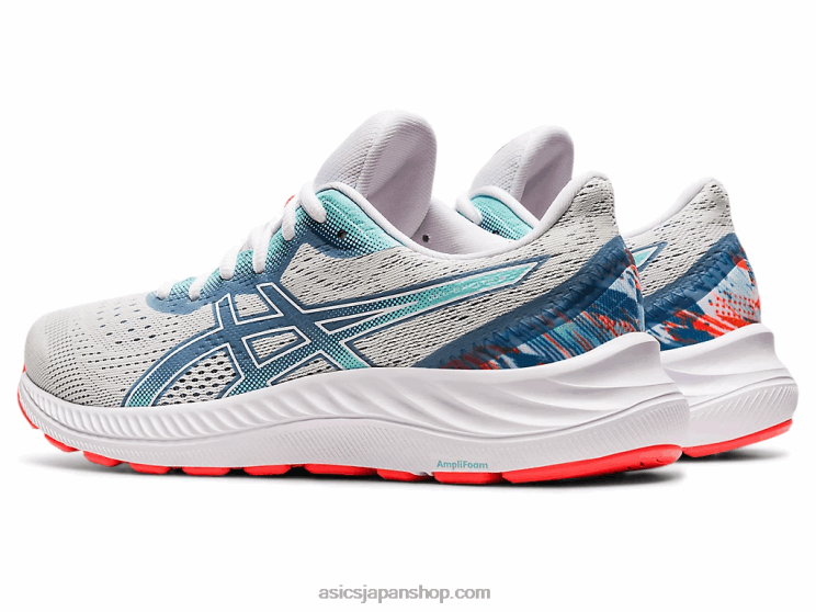ゲルエキサイト8 L20V3745Asics 白