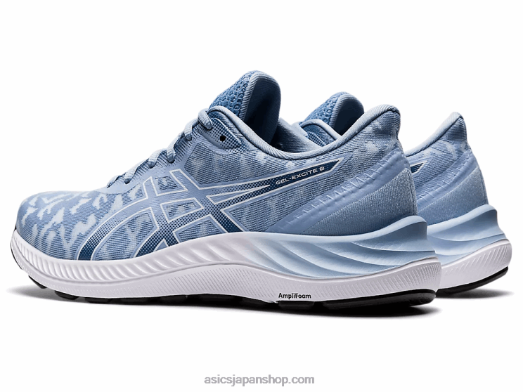 ゲルエキサイト8 L20V3853Asics ミスト/ホワイト