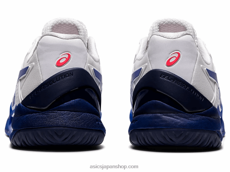 ゲル解像度 8 L20V3867Asics ホワイト/ラピスラズリブルー