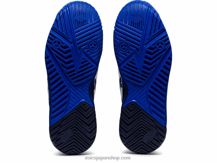 ゲル解像度 8 L20V3867Asics ホワイト/ラピスラズリブルー
