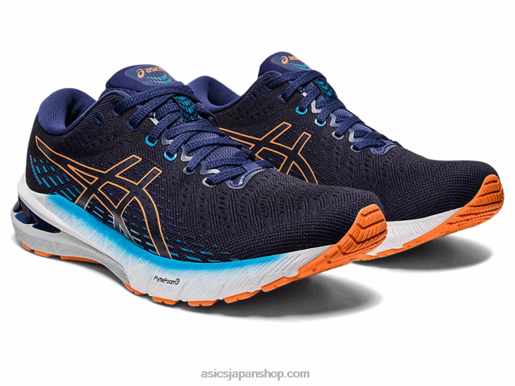 ジェル・パース 8 ワイド L20V386Asics インディゴブルー/サンピーチ