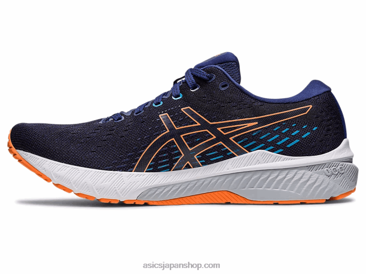 ジェル・パース 8 ワイド L20V386Asics インディゴブルー/サンピーチ