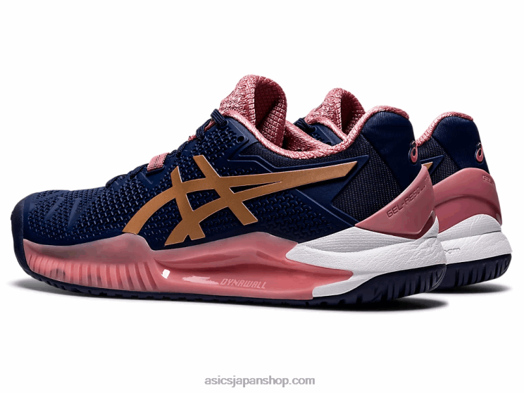ゲル解像度 8 L20V3894Asics ピーコート/ローズゴールド