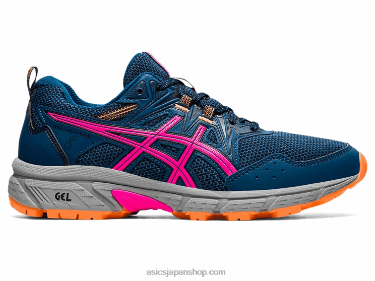 ゲルベンチャー 8 ワイド L20V3919Asics マコブルー/ピンクグロ