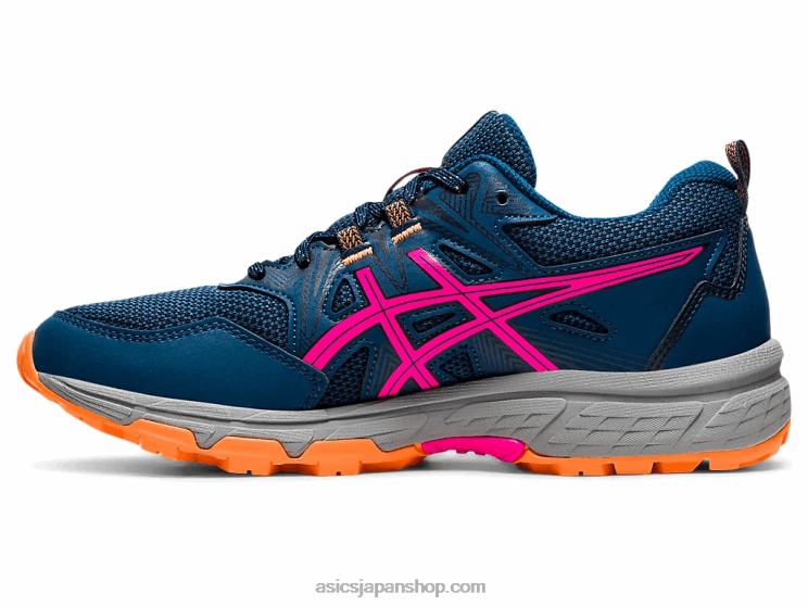 ゲルベンチャー 8 ワイド L20V3919Asics マコブルー/ピンクグロ