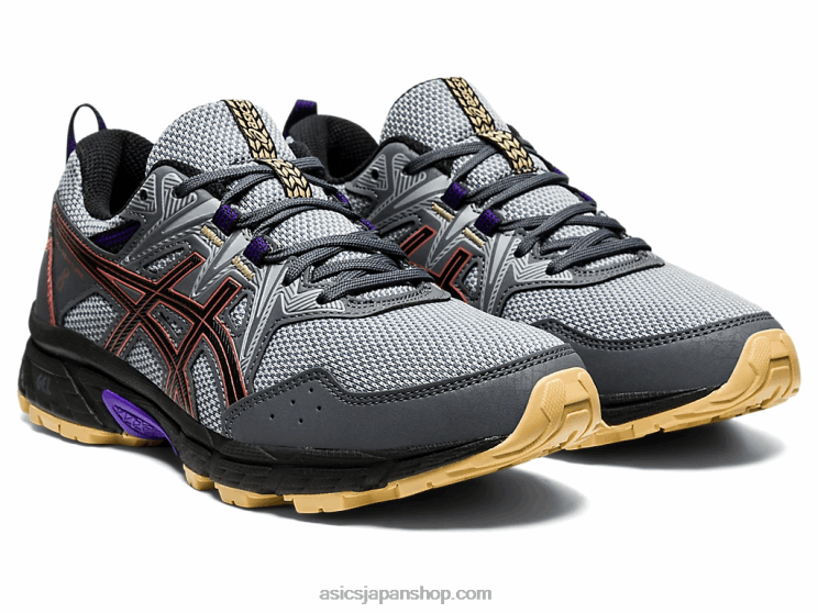 ゲルベンチャー 8 ワイド L20V3938Asics キャリアグレー/レッドレンガ