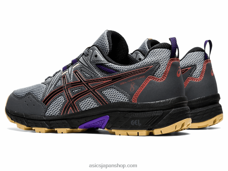 ゲルベンチャー 8 ワイド L20V3938Asics キャリアグレー/レッドレンガ