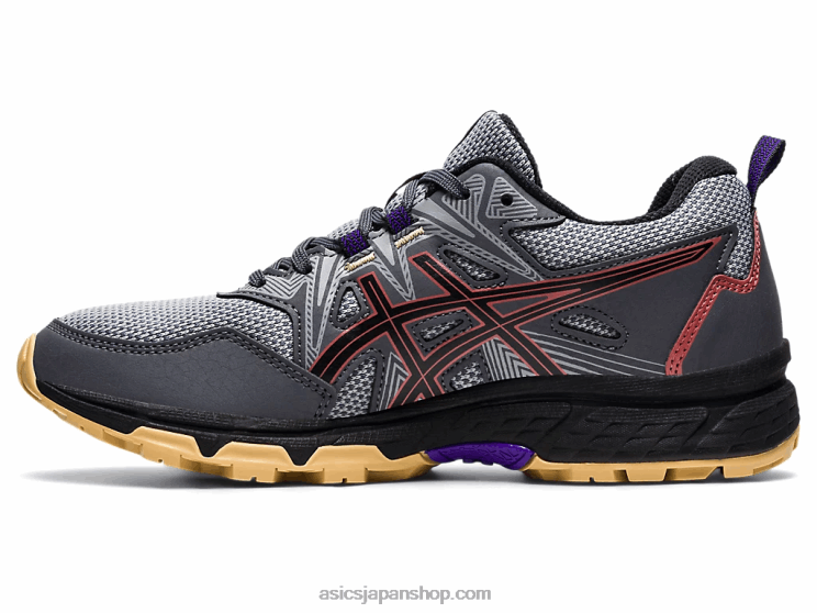 ゲルベンチャー 8 ワイド L20V3938Asics キャリアグレー/レッドレンガ