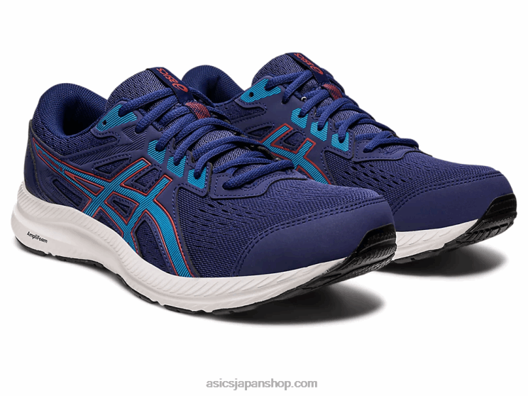 ジェルコンテント 8 エクストラワイド L20V395Asics インディゴブルー/アイランドブルー