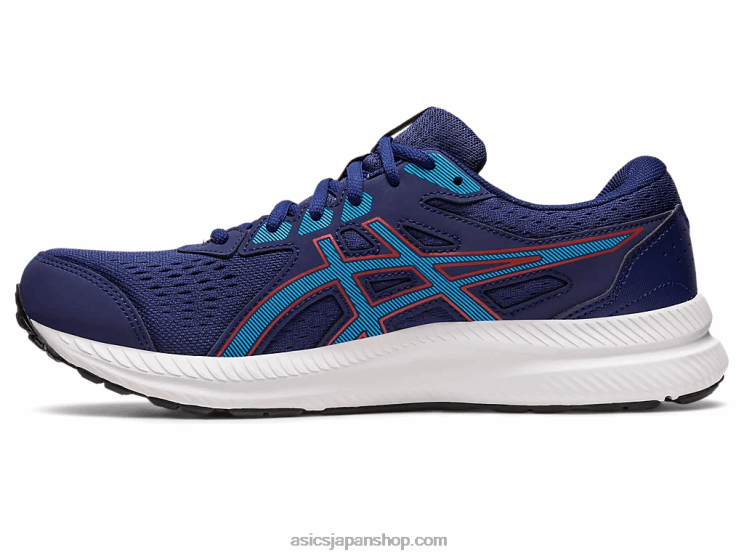 ジェルコンテント 8 エクストラワイド L20V395Asics インディゴブルー/アイランドブルー