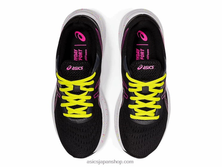 ゲルエキサイト8 L20V4005Asics ブラック/ホットピンク