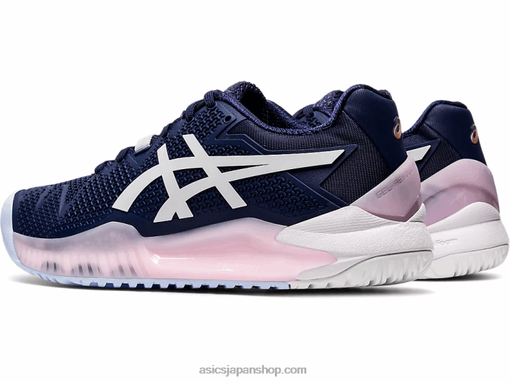 ゲル解像度 8 L20V4185Asics ピーコート/ホワイト