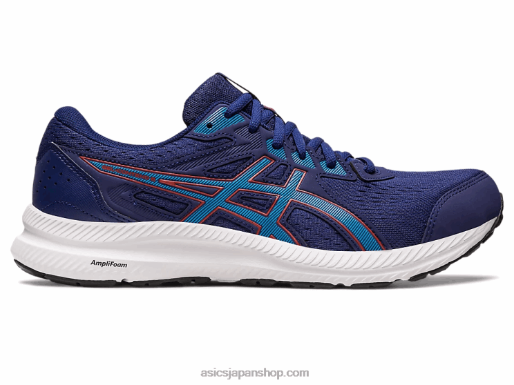 ジェルコンテント8 L20V419Asics インディゴブルー/アイランドブルー