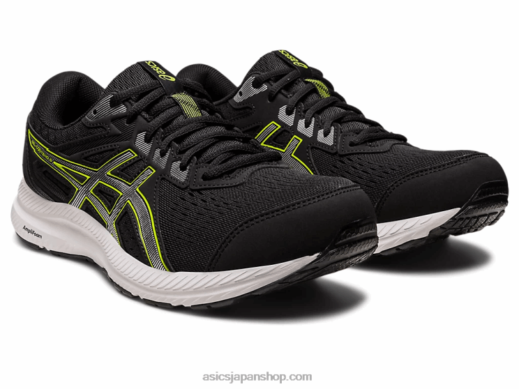 ジェルコンテント8 L20V458Asics ブラック/ピュアシルバー
