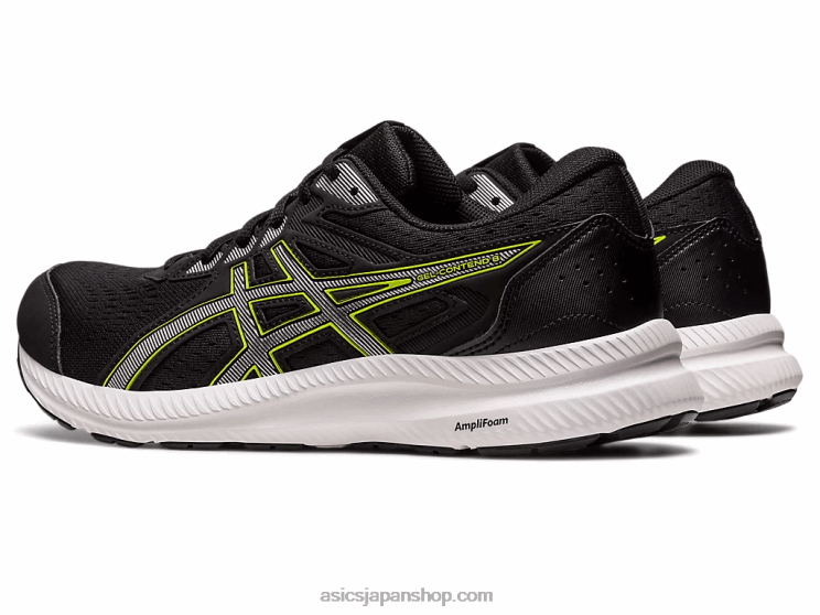 ジェルコンテント8 L20V458Asics ブラック/ピュアシルバー
