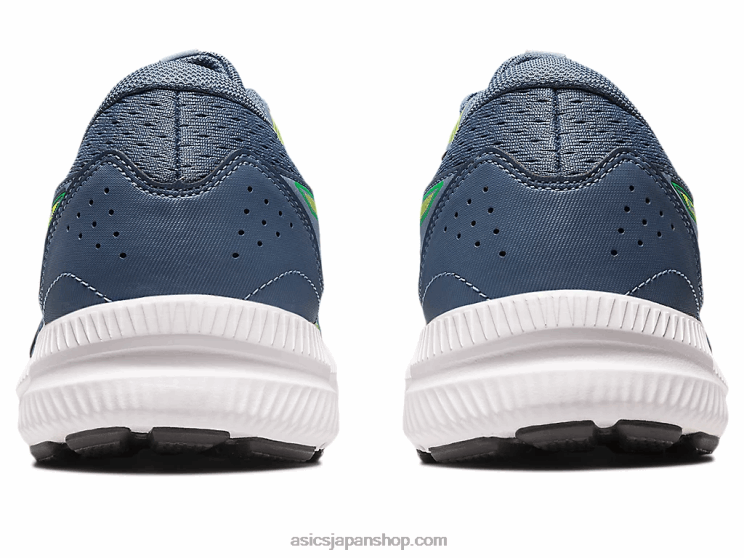 ジェルコンテント8 L20V530Asics スチールブルー/ライムゼスト