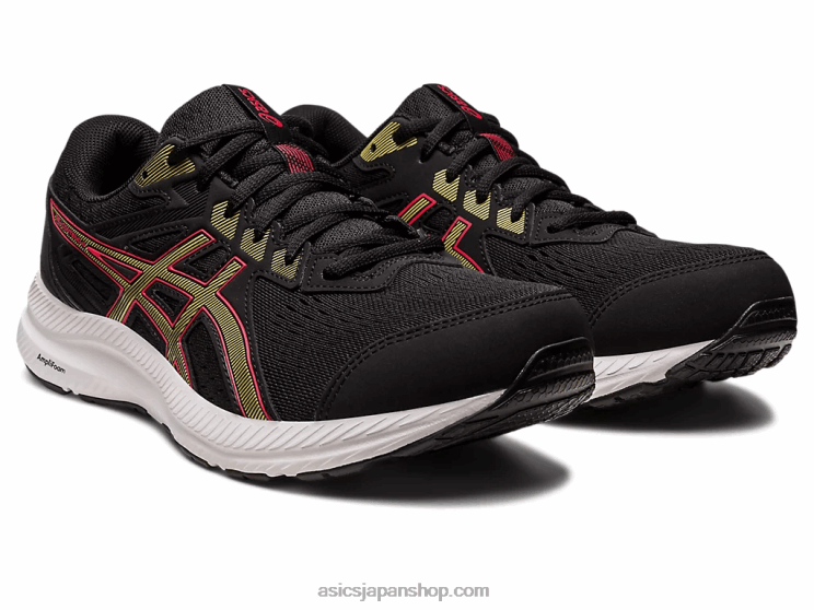 ジェルコンテント8 L20V536Asics ブラック/オリーブオイル