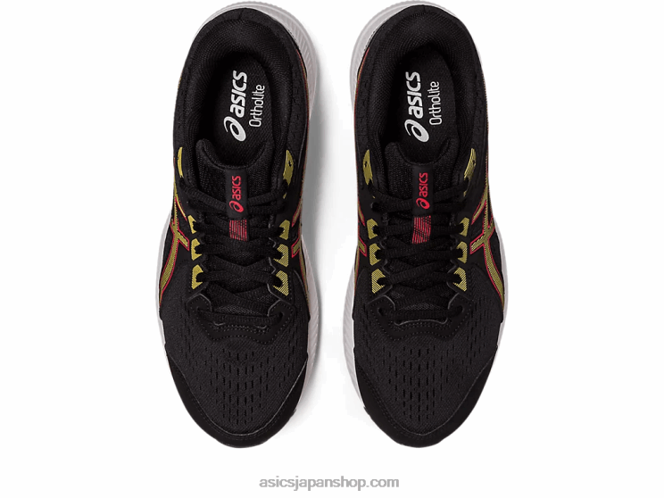 ジェルコンテント8 L20V536Asics ブラック/オリーブオイル