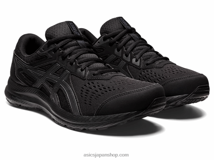 ジェルコンテント 8 エクストラワイド L20V713Asics ブラック/キャリアグレー