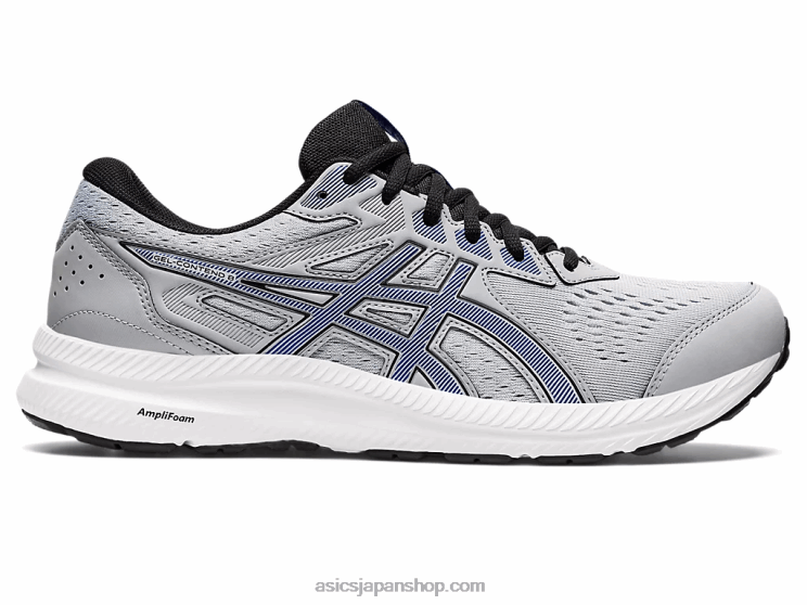 ジェルコンテント 8 エクストラワイド L20V716Asics ピエモンテグレー/ブルー
