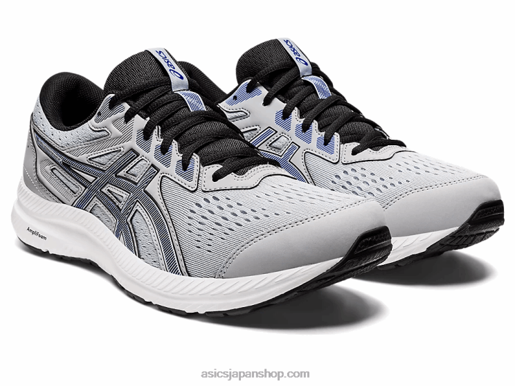 ジェルコンテント 8 エクストラワイド L20V716Asics ピエモンテグレー/ブルー