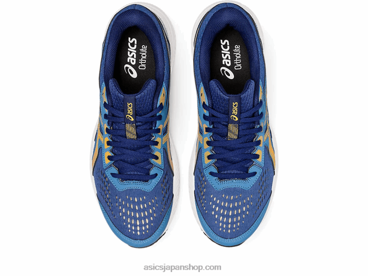 ジェルコンテント 8 エクストラワイド L20V718Asics 紺碧/琥珀