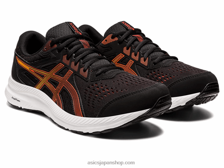 ジェルコンテント8 L20V722Asics ブラック/チェリートマト