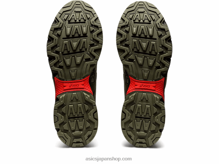 ジェルベンチャー 8 L20V924Asics マントルグリーン/ブラック