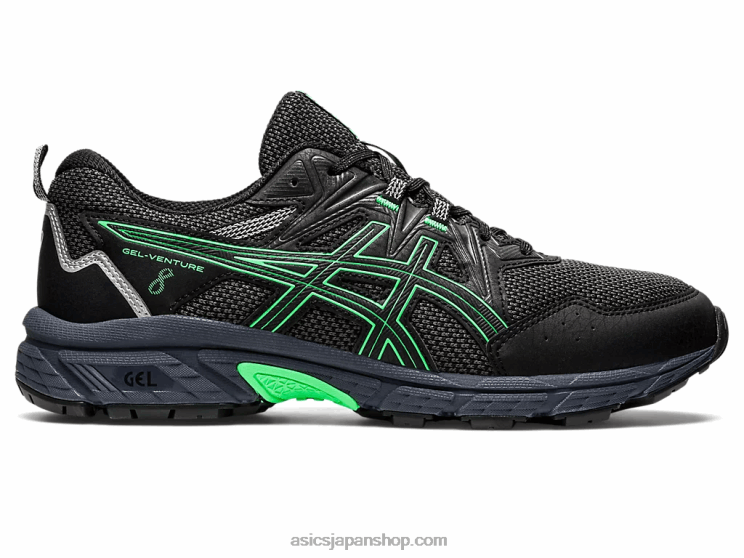 ジェルベンチャー 8 L20V947Asics 黒/新葉
