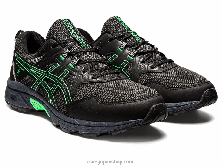 ジェルベンチャー 8 L20V947Asics 黒/新葉