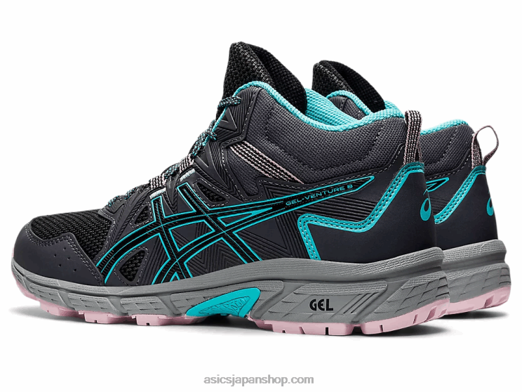ジェルベンチャー 8mt L20V3566Asics グラファイトグレー/アイスミント