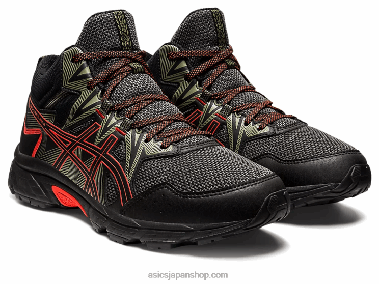 ジェルベンチャー 8mt L20V726Asics ブラック/チェリートマト
