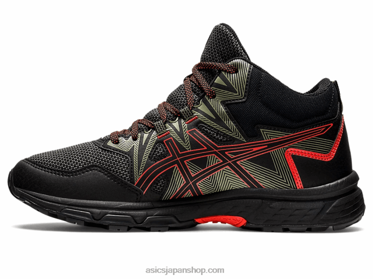 ジェルベンチャー 8mt L20V726Asics ブラック/チェリートマト