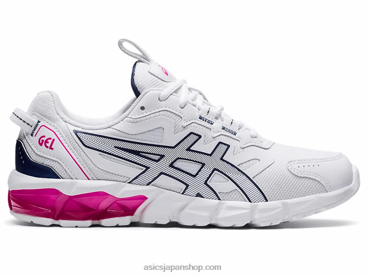 ゲル量子 90 3 L20V3870Asics ホワイト/サンダーブルー