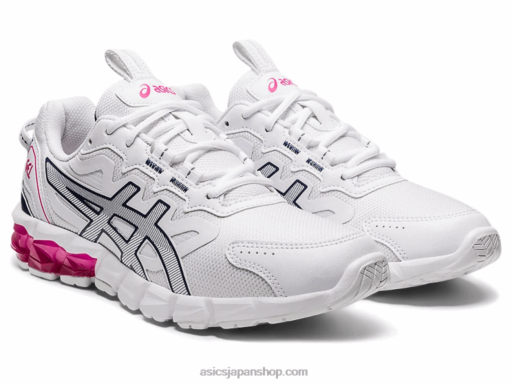 ゲル量子 90 3 L20V3870Asics ホワイト/サンダーブルー