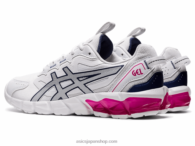 ゲル量子 90 3 L20V3870Asics ホワイト/サンダーブルー