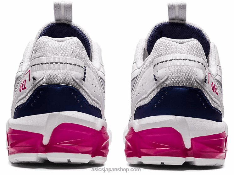 ゲル量子 90 3 L20V3870Asics ホワイト/サンダーブルー