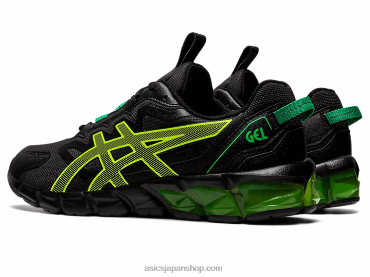 ゲル量子 90 3 L20V914Asics ブラック/セーフティイエロー
