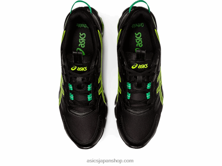 ゲル量子 90 3 L20V914Asics ブラック/セーフティイエロー