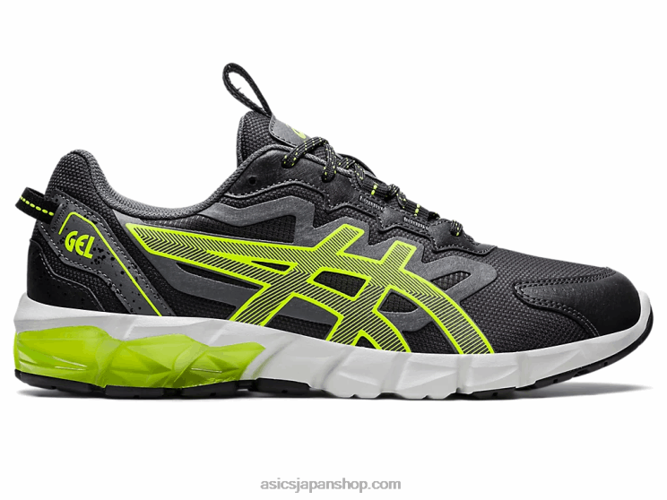 ゲル量子90 L20V1378Asics グラファイトグレー/セーフティイエロー