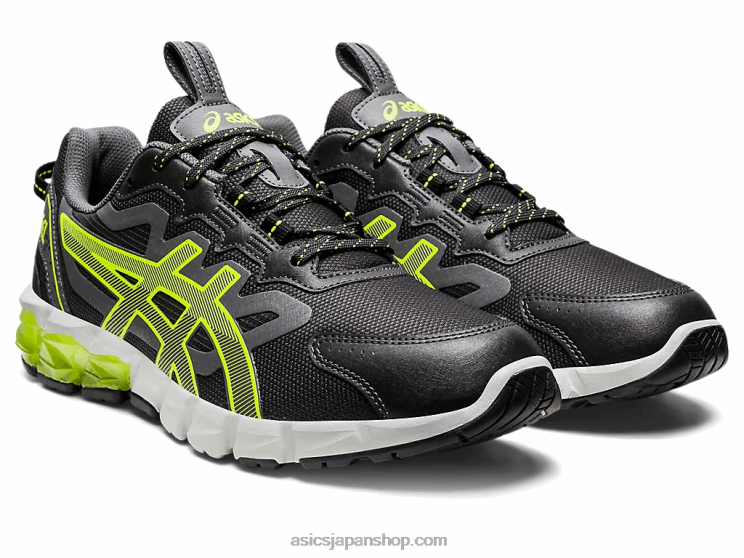 ゲル量子90 L20V1378Asics グラファイトグレー/セーフティイエロー