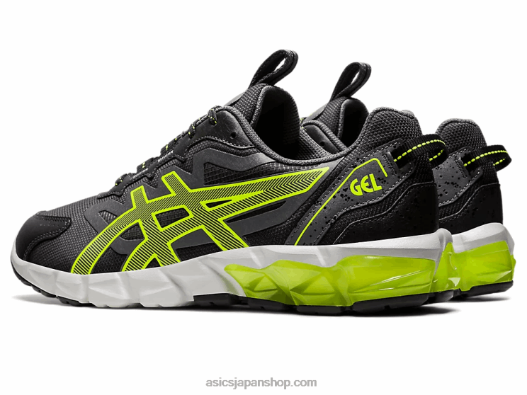 ゲル量子90 L20V1378Asics グラファイトグレー/セーフティイエロー