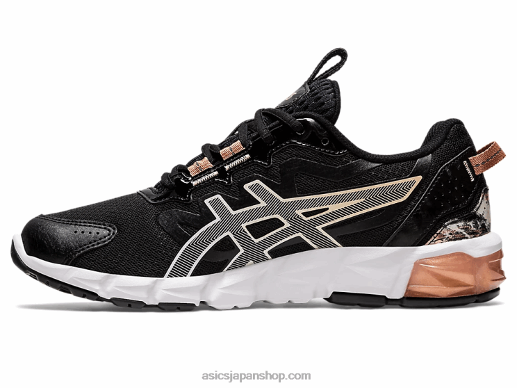 ゲル量子90 L20V2854Asics ブラック/ローズゴールド