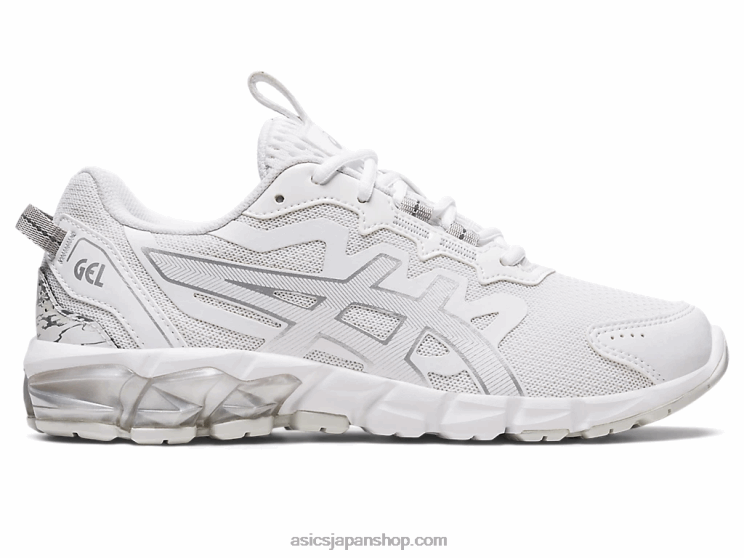 ゲル量子90 L20V2866Asics ホワイト/ピュアシルバー